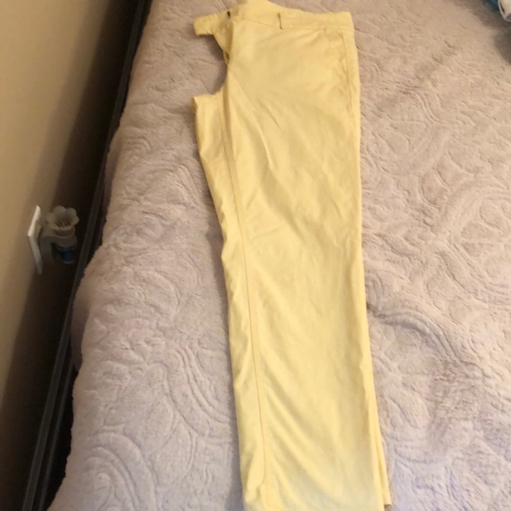 Loft Yellow Pants